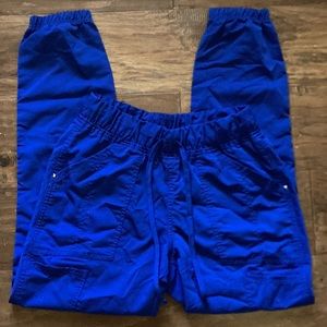 Scrubstar Electric Blue S Jogger Pants